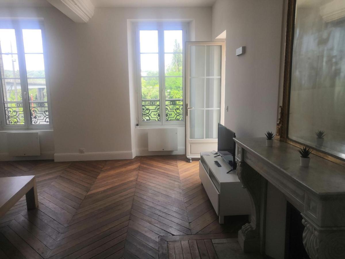 Apartamento Grand 2P Terrasse Bord De Seine Mantes-la-Jolie Exterior foto