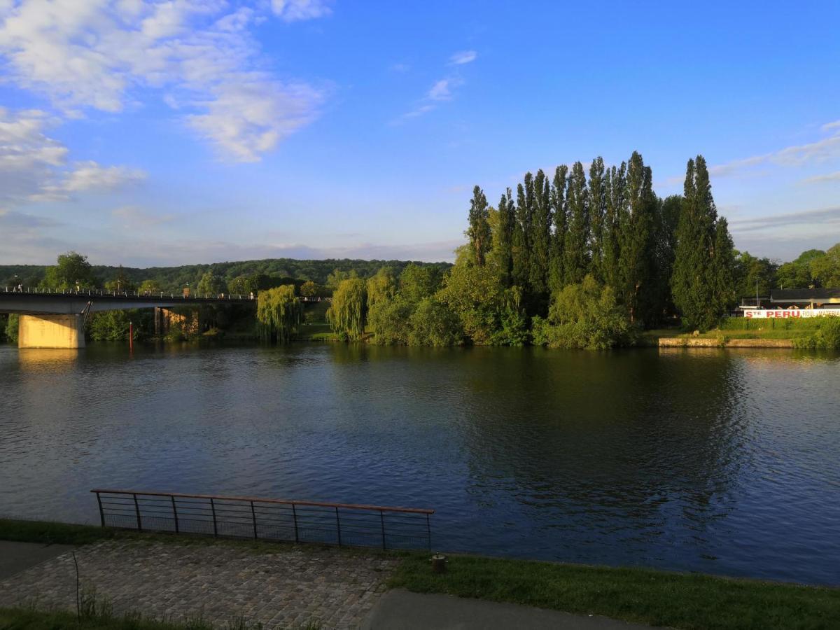 Apartamento Grand 2P Terrasse Bord De Seine Mantes-la-Jolie Exterior foto